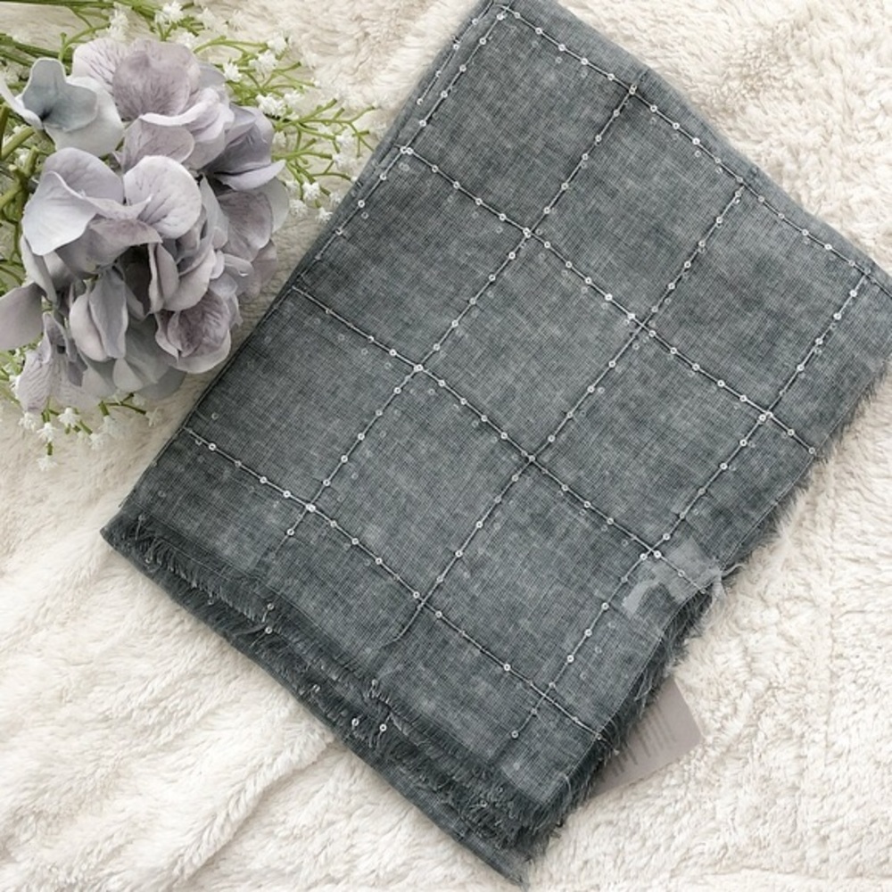 sequined scarf